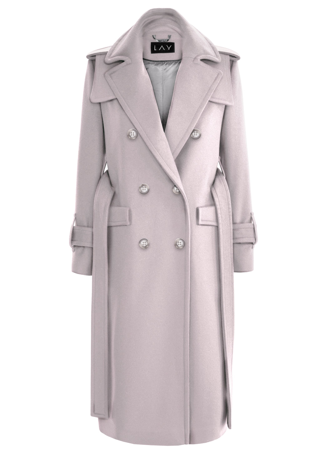 ARCTIC ROSE WOOL TRENCH 22 SALE