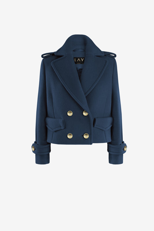 BIKER JACKET LAZURITE