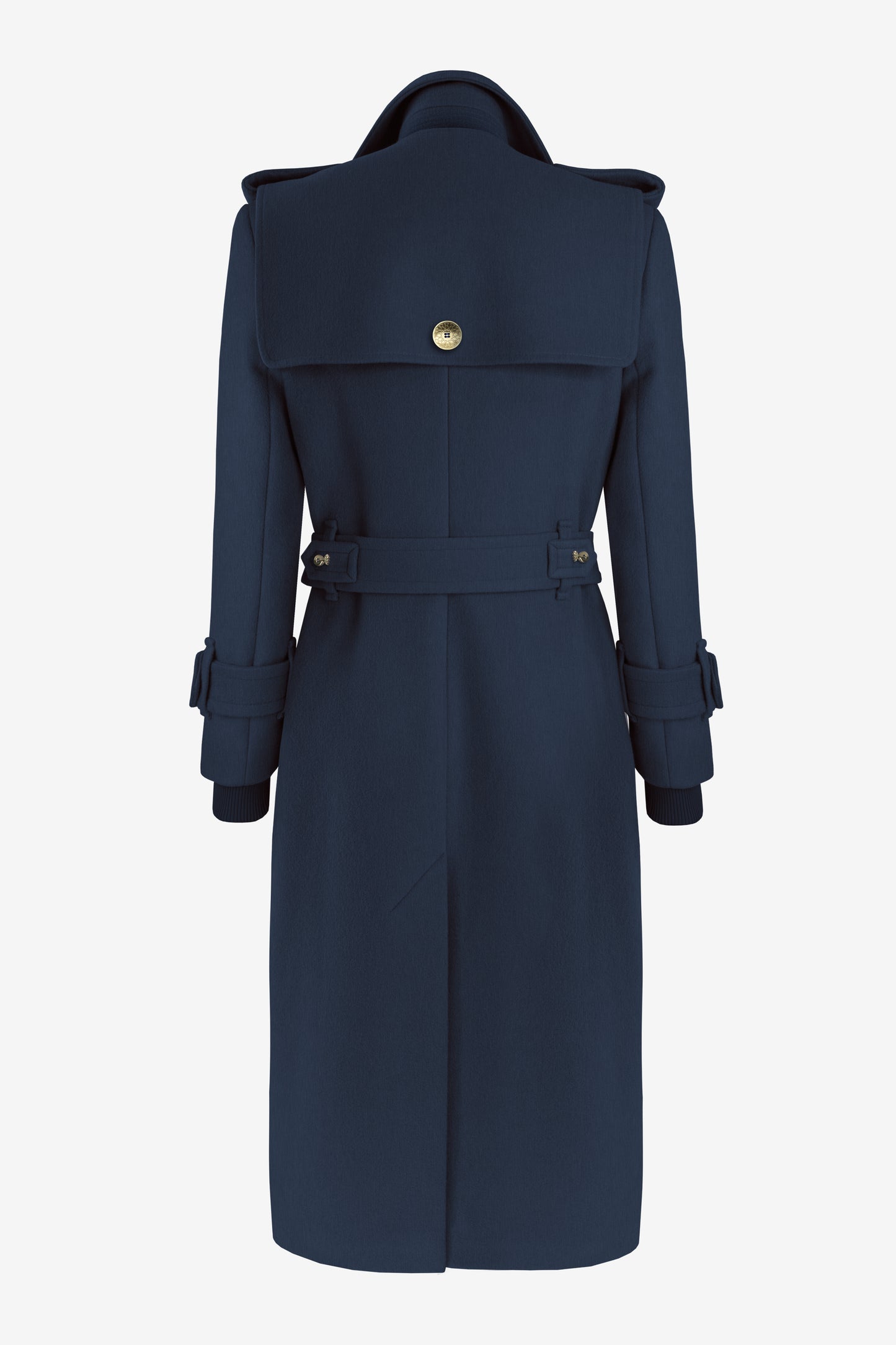 WOOL TRENCH LAZURITE