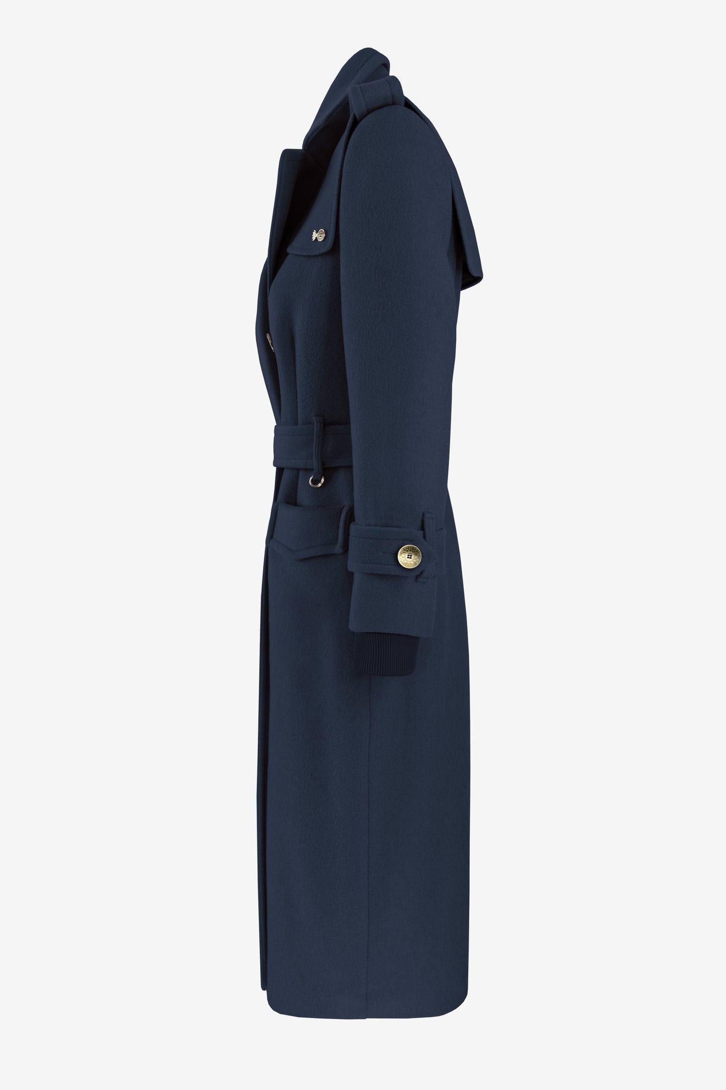 WOOL TRENCH LAZURITE